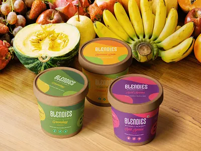 Blendies Packaging design design graphic design packaging