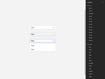 Robust Select & Dropdown Component in Figma design design system dropdown figma interface select ui ui kit ux