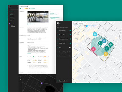 Location Management App (KPLMPG) app branding maps mapsapp ui ux website