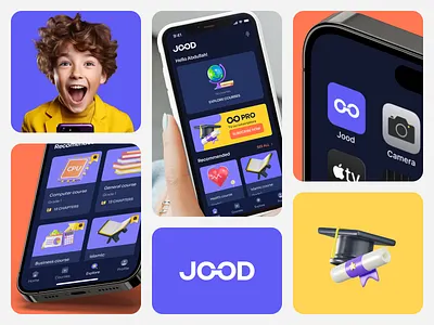 Education App app courses design education fabulo mobile school test ui ux