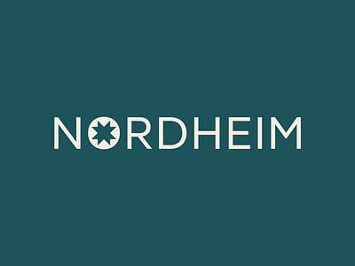 "Nordheim" Brand Naming + Logo Design brand naming branding clean interior logo logo design minimal scandic typography wordmark