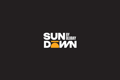 SUNDOWN branding design graphic design illustration logo sundown sunset typography ux