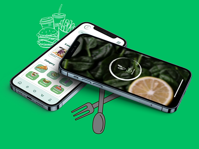 Food App app design application developer food app order food ui ux web app