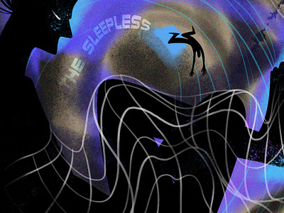 The Sleepless art artwork digital art illustration music musical cover song cover design