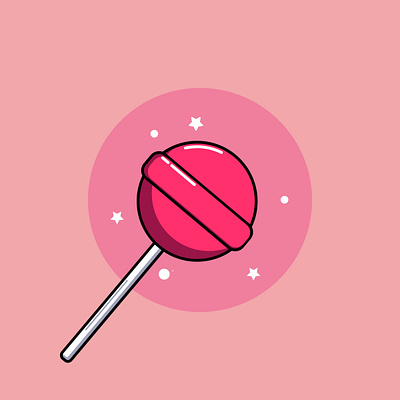 Lolipop Vector Design branding design graphic design illustration logo vector