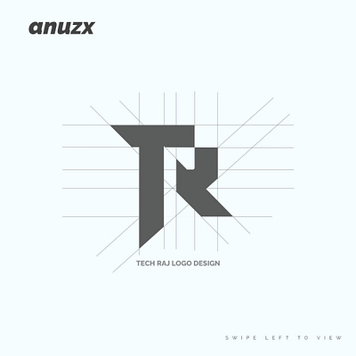 TR Logo - anuzx graphic design logo