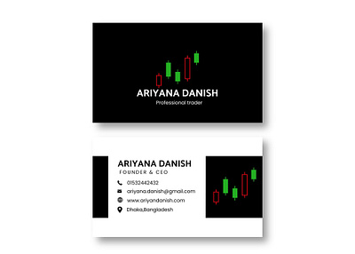 Ariyana Danish Business Card Design branding design graphic design illustration logo