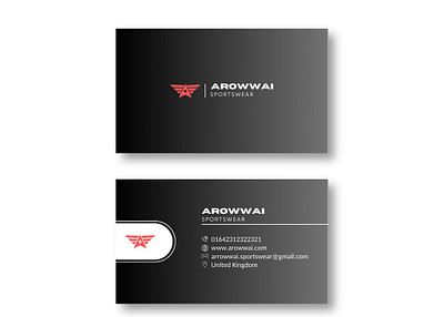 AROWWAI Business Card Design branding design graphic design illustration logo