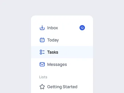 Sidebar Navigation clean figma icon icon set iconography icons menu minimalism nav navigation sidebar ui