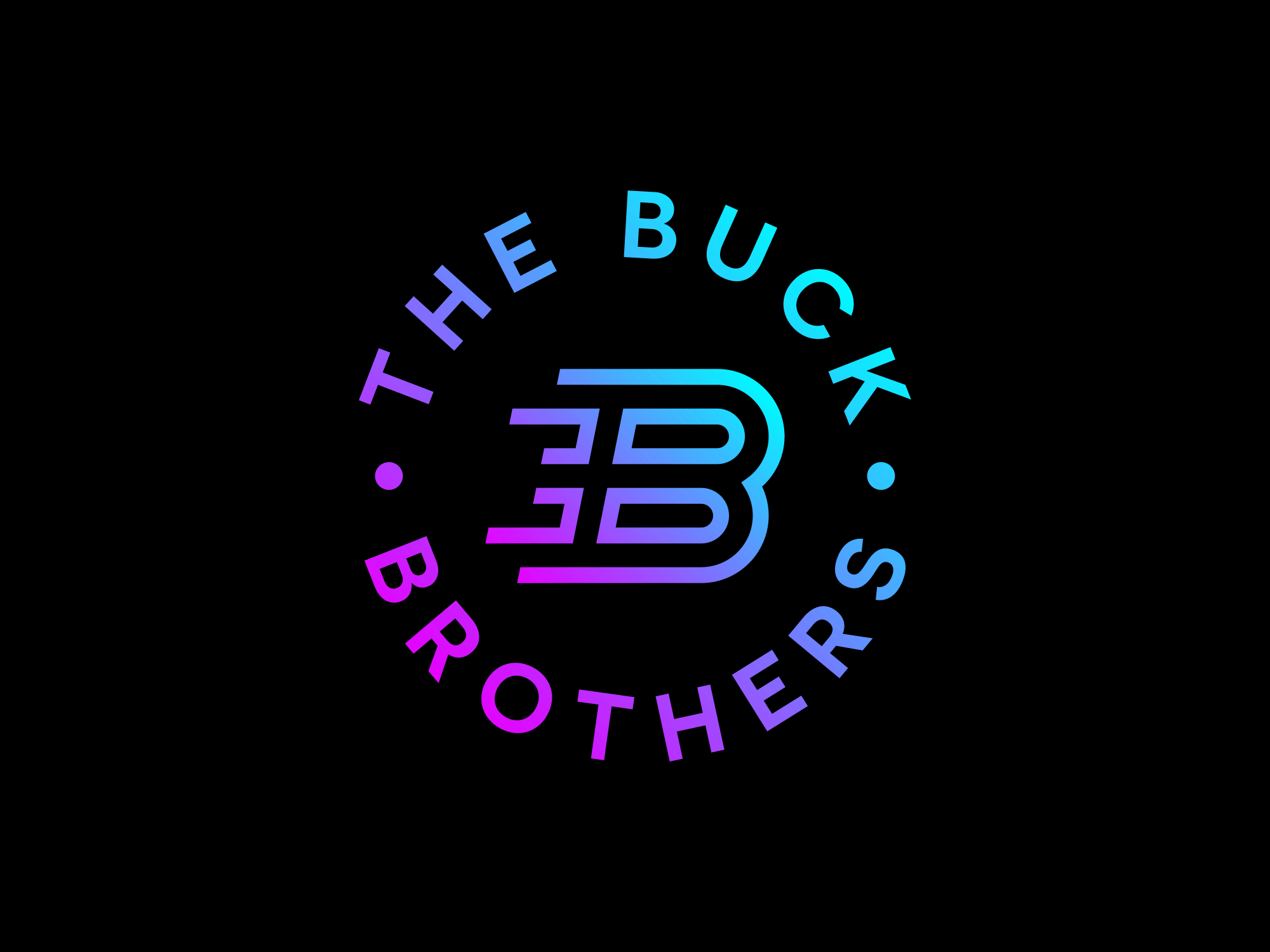 The Buck Brothers brand brand identity branding design graphic graphic design identity logo logotype monogram symbol wordmark