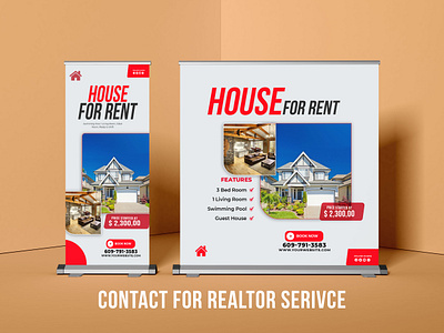 Modern Realtor Marketing Designs banner branding real estate realtor realtor agent desing