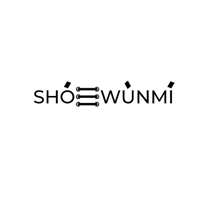 SHOEWUNMI branding graphic design logo photoshop