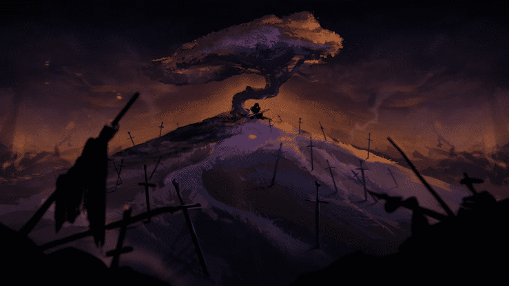 Flamingosis - Anime Elegy MV animation background composit production