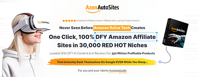 AzonAutoSites Review – Creating Profitable Amazon Affiliate Sale softwarereview