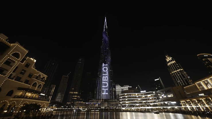 Hublot x FIFA World Cup 2022 - Burj Khalifa Show 3d animation and versioning light show