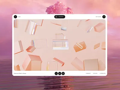 Cubecraft Website 3d animation craft cube design design inspiration graphic landing page product ui ui design uiux user experience user interface ux ux design web web design website