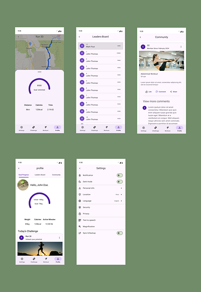 Profile profile uiux