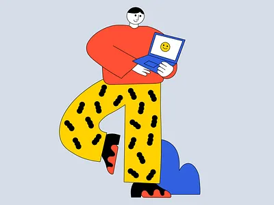 Character illustrations for Legal Design School app illustration character character illustration colorful digital illustration flat illustration learning ui web illustration