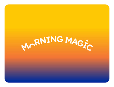 Morning Magic - Logo Design abstract gradient gradient logo healthy healthy logo logo logo design magic magic logo modern morning morning logo morning logo design sunrise sunrise logo supplement supplement logo