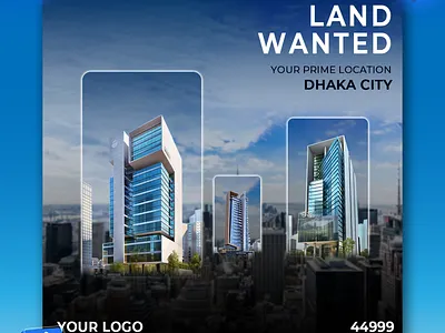 SOCIAL MEDIA POST DESIGN FOR REAL-ESTATE BUSINESS. ads business graphic design post real estate social media social media post