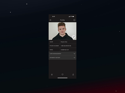 User Profile | Daily UI Challenge #006 design ios mobile ui ux