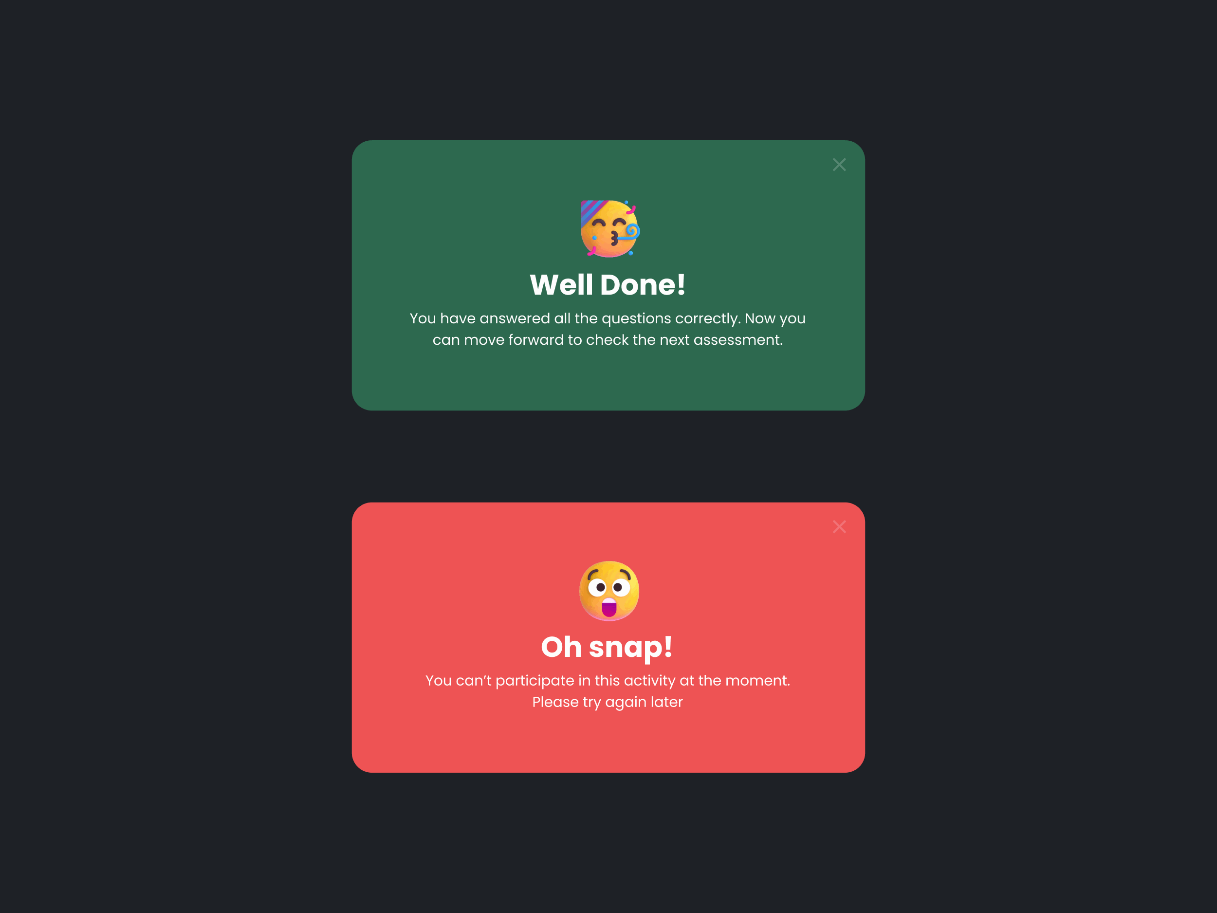 Day #11 of 30: Flash message (error/success) #DailyUI 100 days design 100 days of ui daily ui dribbble dribble dribble shot error error flash message error notifications flash message flash messages notifications success success notifications ui ui design ui shot ux web ui