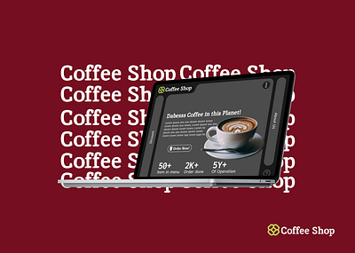 Coffee Shop | Web Design design landing page ui ui design ux webdesign website