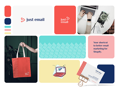 Just Email branding branding design graphic design ill illustration logo minimal