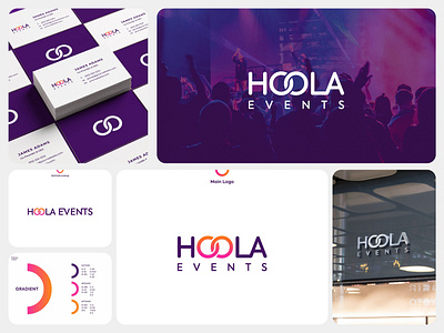 Hoola Logo Design 3d animation branding graphic design logo motion graphics ui