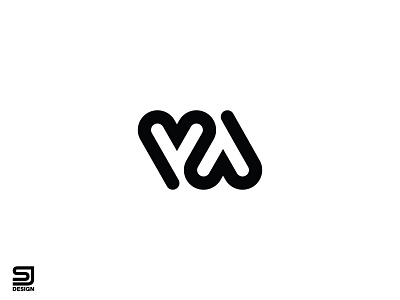 MW Love logo | MW Logo brand branding folio identity letter logo lettermark logo logo design mark minimalist logo monogram monogram logo mw mw letter logo mw letters mw logo mw monogram portfolio sjdesign text logo