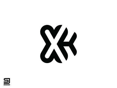 XH Logo best logo 2024 branding design designer lettermark logo logo design logomaker minimalist logo monogram logo new logo 2024 sjdesign xh xh letter logo xh letters xh logo xh logos xh monogram