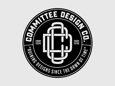 Committee Design Co. Badge badge branding committee design graphic design illustration logo monogram