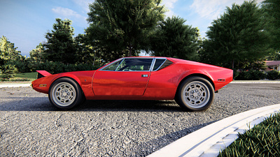 red rocket 3dsmax lumion pantera rendering