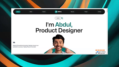 Webflow Protfolio Project 3d animation branding design figma framer graphic design illustration motion graphics ui uiux ux web design webflow