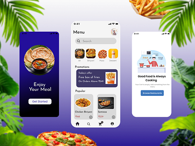Food Delivery App Design app design food fooddelivery ui ux
