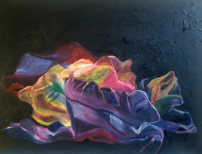 drapés III oil painting