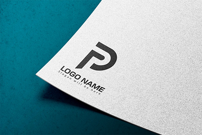 P Letter Mark Logo Design brand design branding design graphic designer graphic wing illustration lettermark logo logo logo design minimal logo wordmark logo
