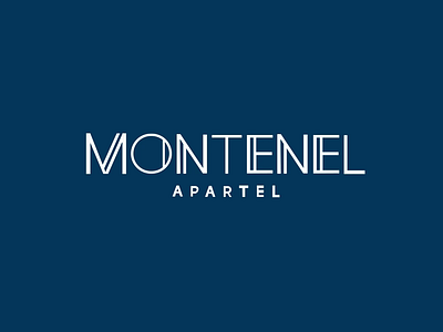 Montenel apartel logotype animation animation branding logo motion graphics