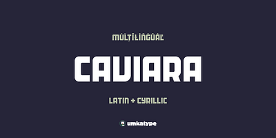 Caviara - Modern Display Font branding font header font outstanding font typeface