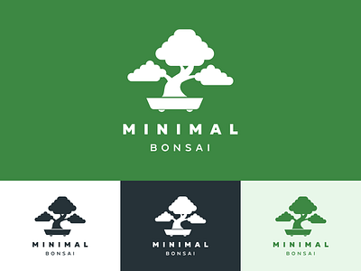 Logo for Minimal Bonsai brand branding logo logos