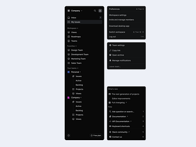 Navigation panel 🧭 dark dark mode dark mode ui dark sidebar dark theme dark ui information architecture left sidebar menu menu nav menu sidebar nav navigation panel navigation sidebar project management sergushkin sidebar sidebar menu sidebar navigation ui