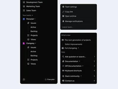 Context menu | Sidebar context menu contextual menu dashboard menu drop down menu dropdown menu dropdown menus dropdown navigation menu item menu menu design menu item menu layout menu navigation menubar navigation menu navigation menus settings menu side menu sidebar menu ui