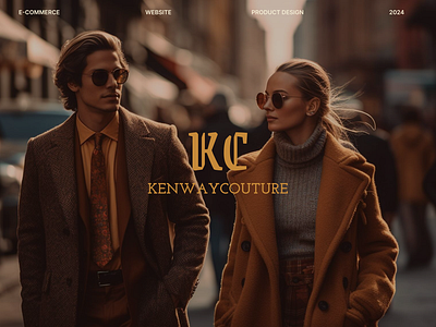 KENWAYCOUTURE - Fashion Store Project bespoke brand branding clothing clothings couture design designer fashion kenwaycouture product product design ui ui design ux wears web website