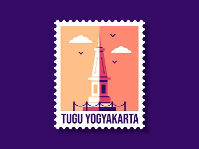 Tugu Jogja architecture city illustration jogja landmark tugu