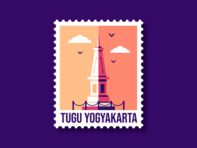 Tugu Jogja architecture city illustration jogja landmark tugu