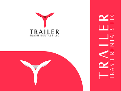 TRAILER TRASH RENTALS LLC LOGO DESIGN 3d animation branding graphic design logo