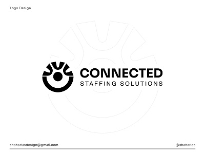 Recruitment Agency Logo branding connect logo design hiring logo job logo job solution logo logo logo design logodesign logos recruitment logo staffing logo