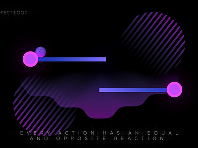 Action and Reaction aftereffects animation branding design illustration motion design motion graphics ui vector vector animation