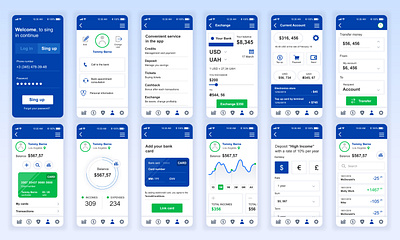 Unveiling the Future: Your Ultimate Banking App Experience animation app dashboard design banking app design branding ui ux