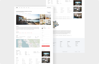 Property page - full page view app branding design typography ui ux